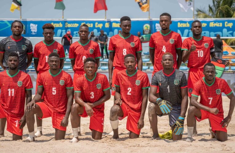 BEACH SOCCER TEAM CLAIM VITAL AWAY WIN IN BUJUMBURA